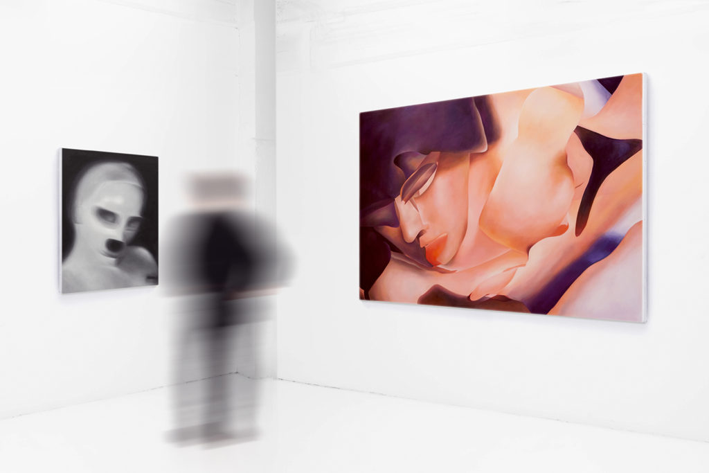 Angela-Santana__Stranger-and-Beauty-Is-A-Myth__2017__1-x-0.68-m_-and-1.3-x-2-m__Oil-on-canvas_2