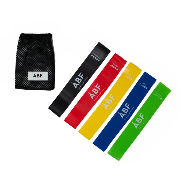 ABF branded resistance bands