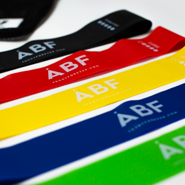 ABF branded resistance bands