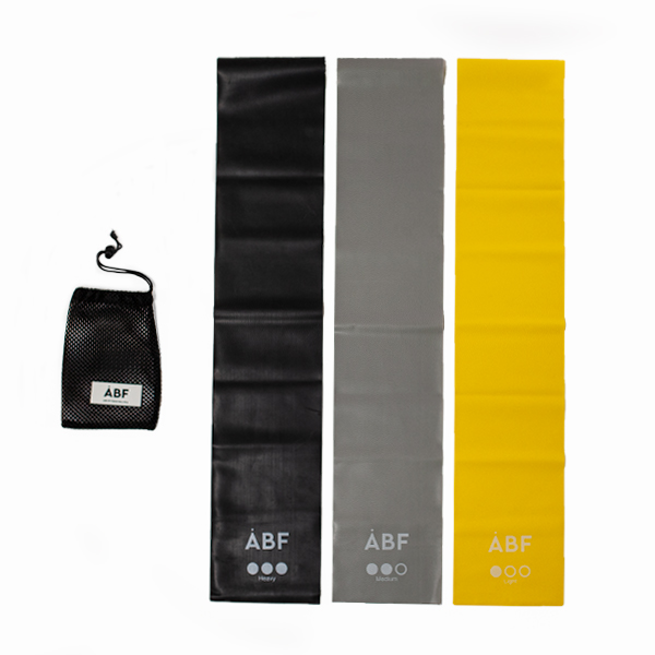 ABF branded resistance bands